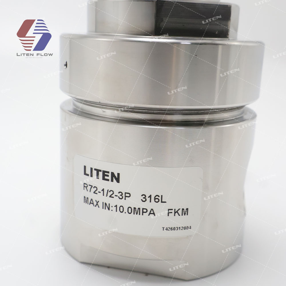 316L stainless steel R72 back pressure regulator with corrosion resistant body