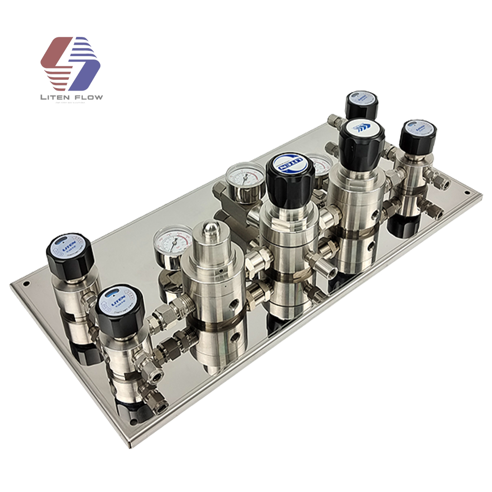 DA22 automatic switching gas control panel detail